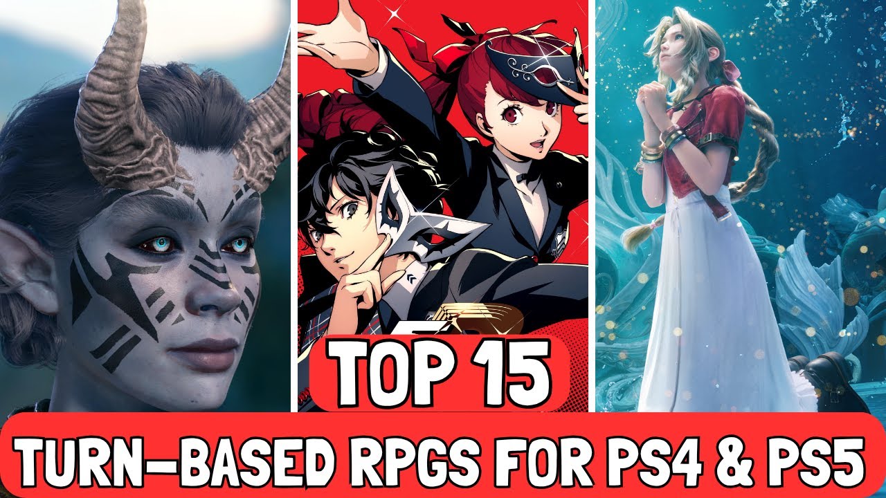Top 15 Best Turn Based RPGs for PS5 (2025 Edition)