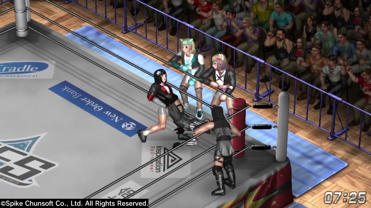 Trucy Wright, Yumia Liessfeldt, Eclair, & Regina vs. HoloAdvent