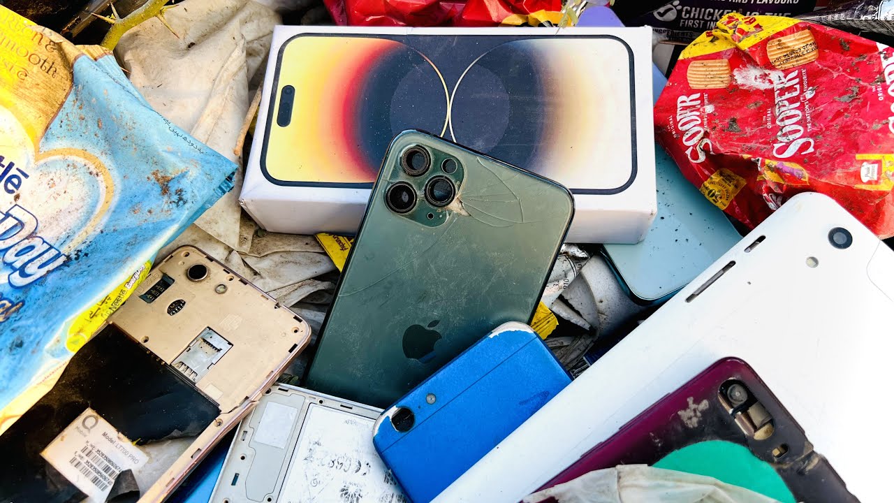 i Found Many Broken Phones and More from Garbage Dumps !! Restore OPPO A57 Cracked