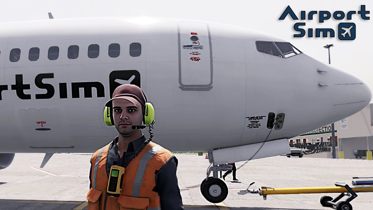 LAVORO IN AEROPORTO UN AEREO DEVE DECOLLARE - AIRPORTSIM ITA