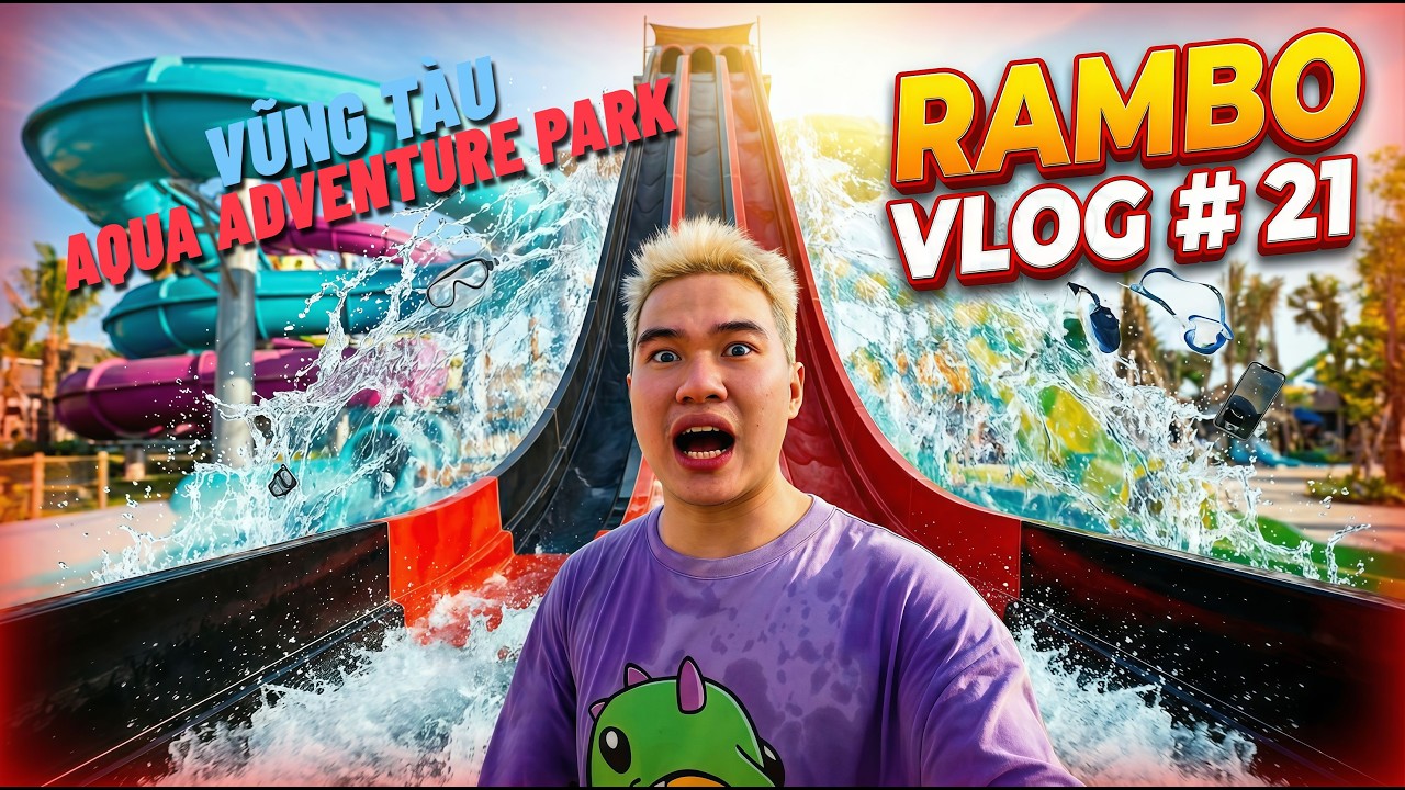(VLOG #21) TRẢI NGHIỆM CÔNG VIÊN NƯỚC TO NHẤT ĐÔNG NAM BỘ VÀ BỮA TIỆC QUÊ HƯƠNG CỰC KÌ Ý NGHĨA