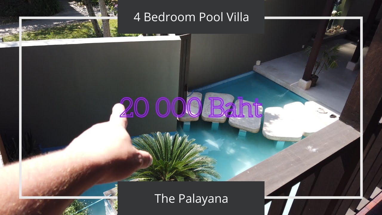 5 Star Luxury 4 Bedroom Poolvilla Hua Hin - Unexpected Roomtour at The Palayana Hua Hin
