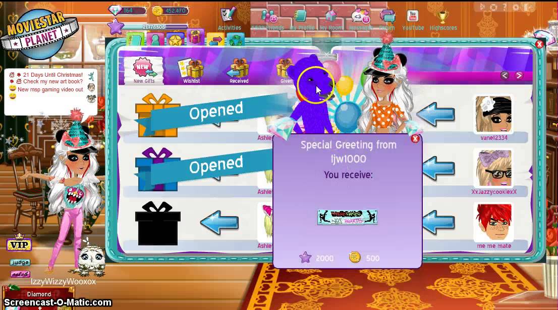 ♥ MovieStarPlanet- Mailtime Ep63 (Uk) ♥