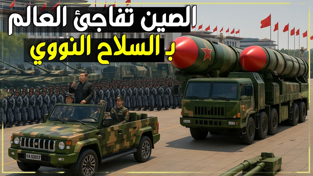 الصين تُرعب العالم باستعراض صواريخها النووية العملاقة بأكبر عرض عسكري