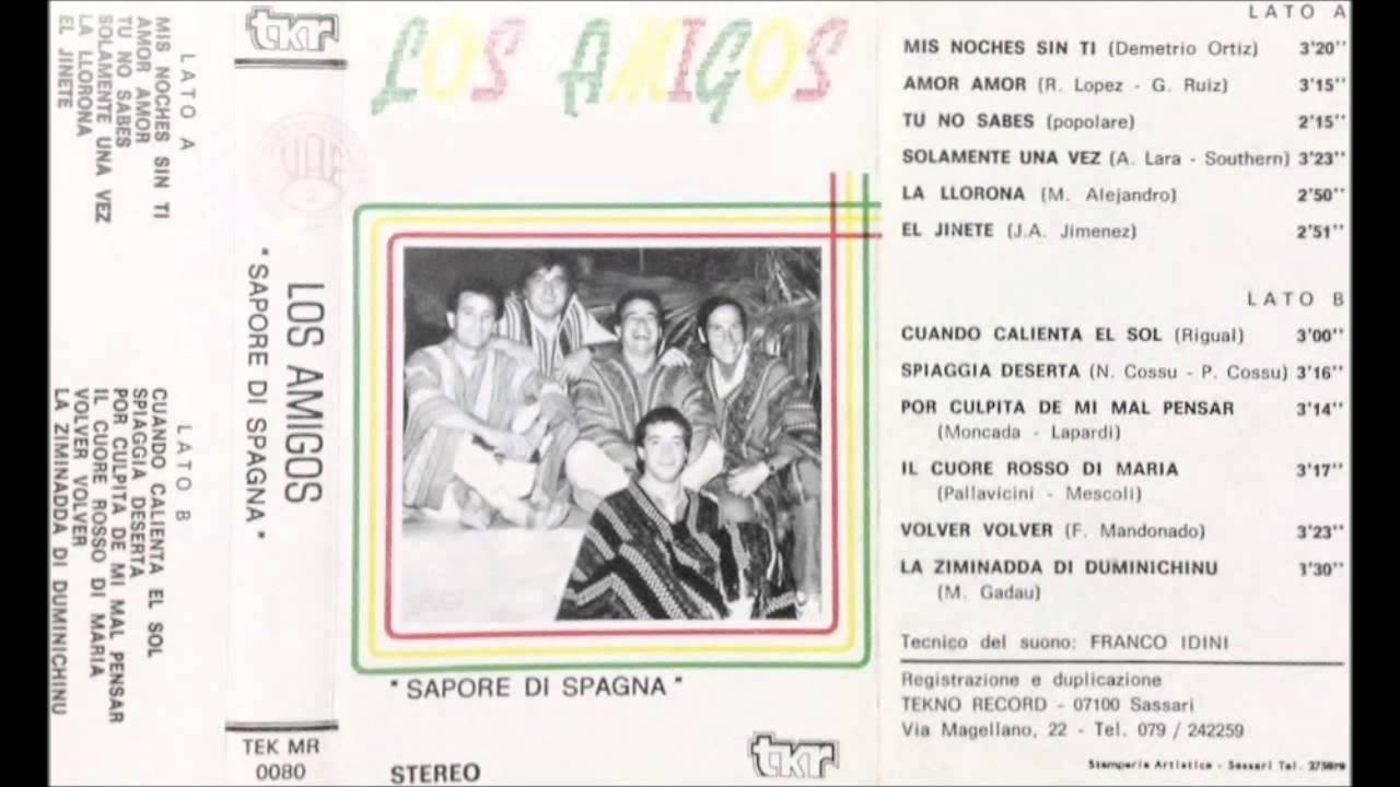 Los Amigos - La Ziminadda Di Duminichinu