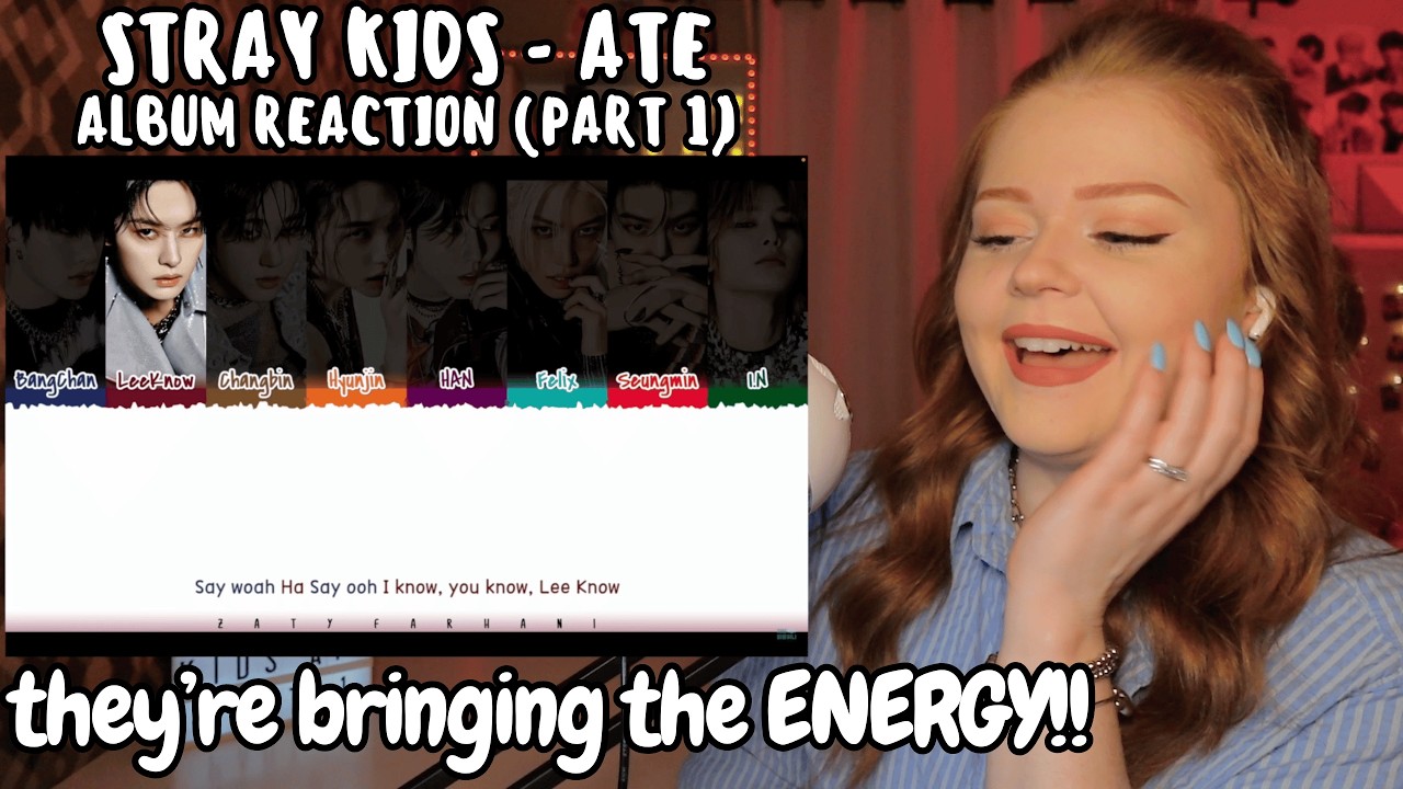 Stray Kids ATE Album Reaction - Part 1 (Trailer / Mountains / Chk Chk Boom / JJAM / I Like It)