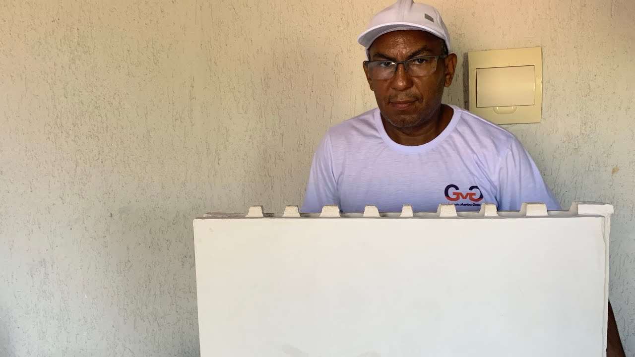 Vejam como você também pode fazer seus blocos de gesso
