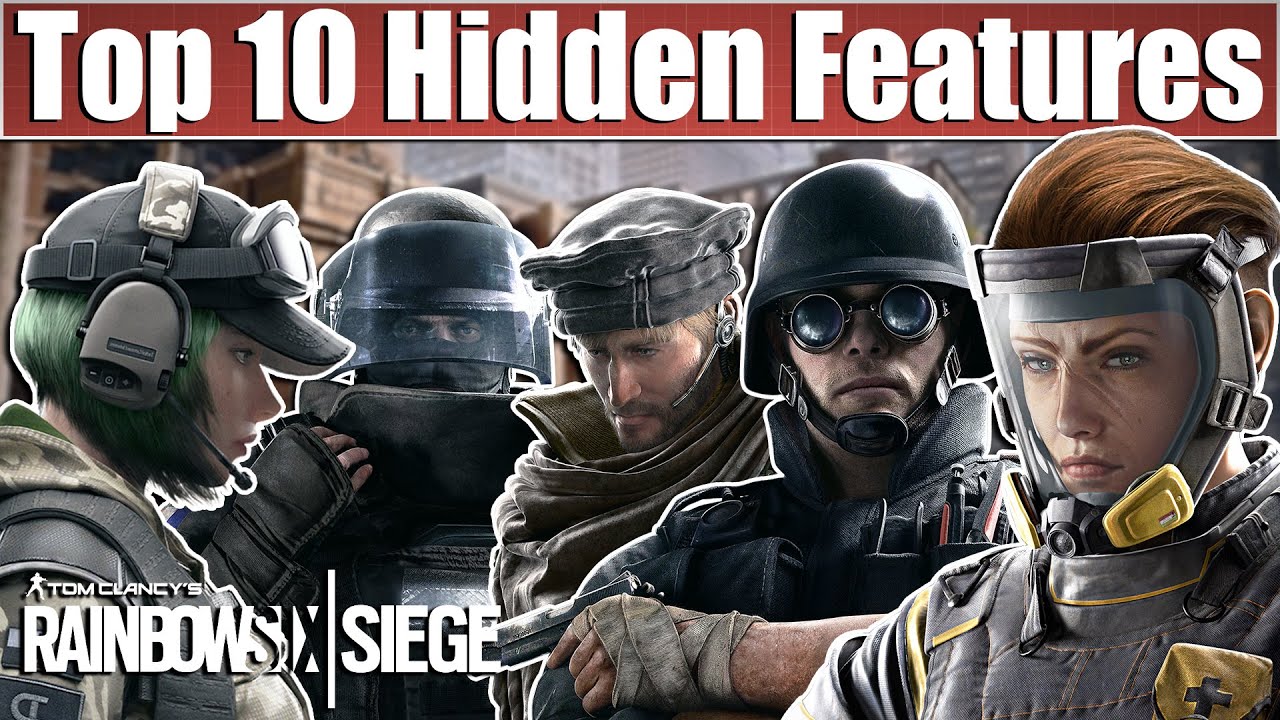 Top 10 Hidden Abilities & Tricks - Rainbow Six Siege