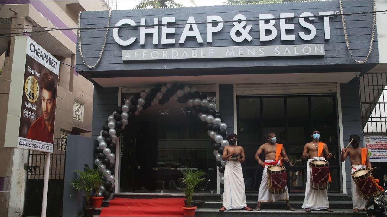 Cheap and Best Affordable Mens Salon Launch | V7 | Chennai