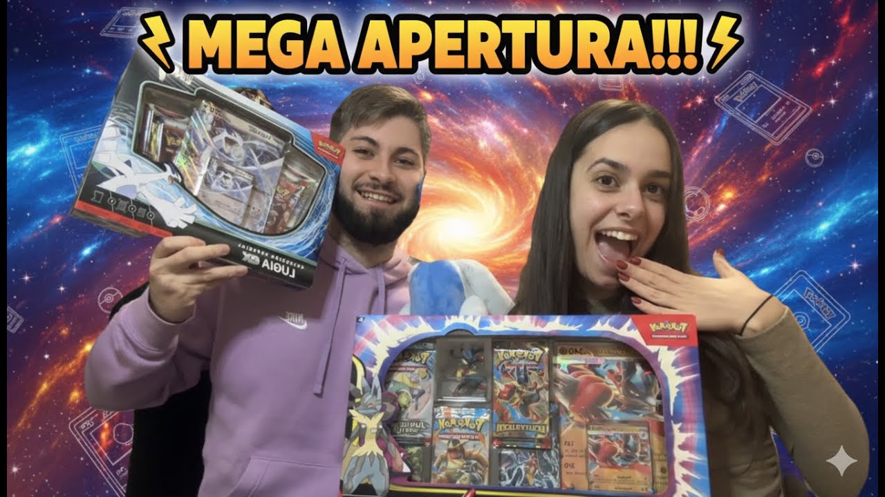 MEGA APERTURA! Lugia ex Special Collection + Figure Collection Mega Lucario ex