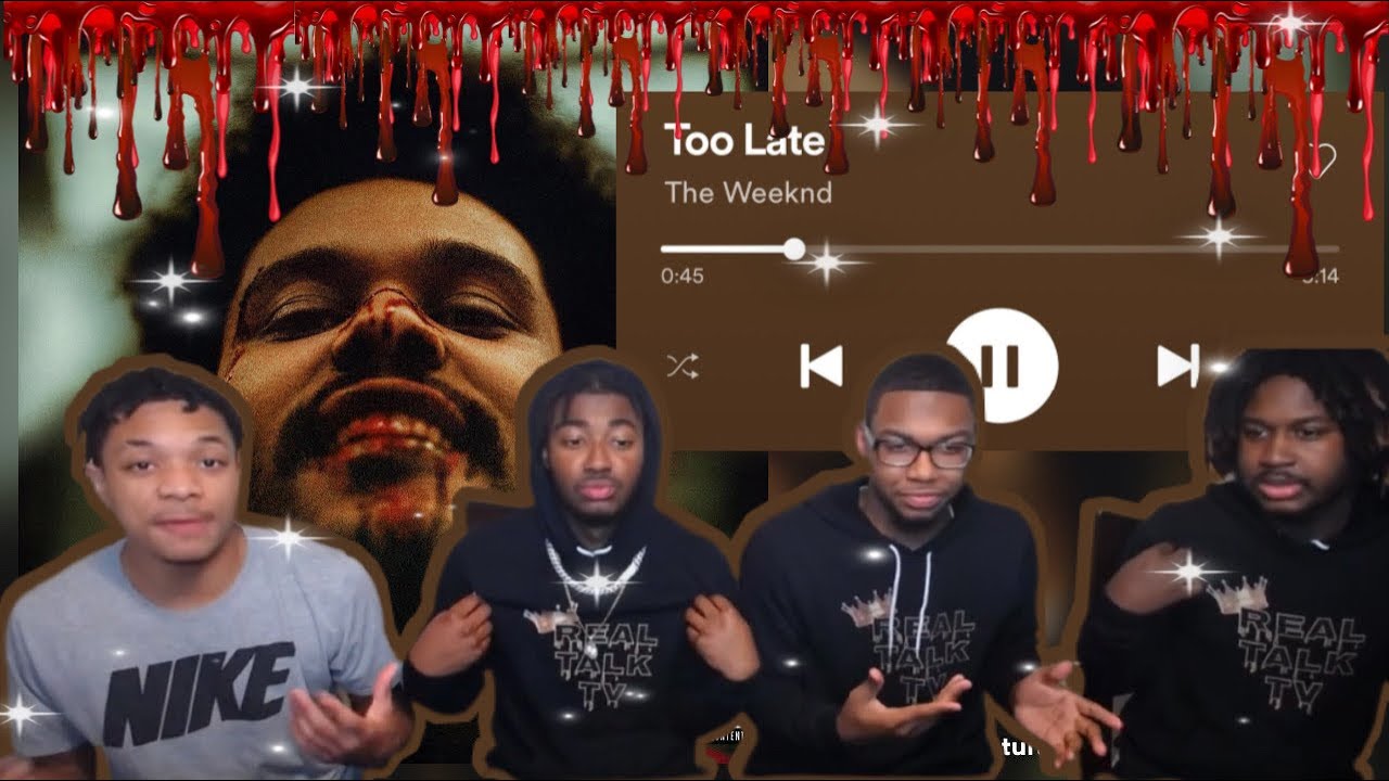 Реакция на клип The Weeknd - Too Late (Official Music Video).