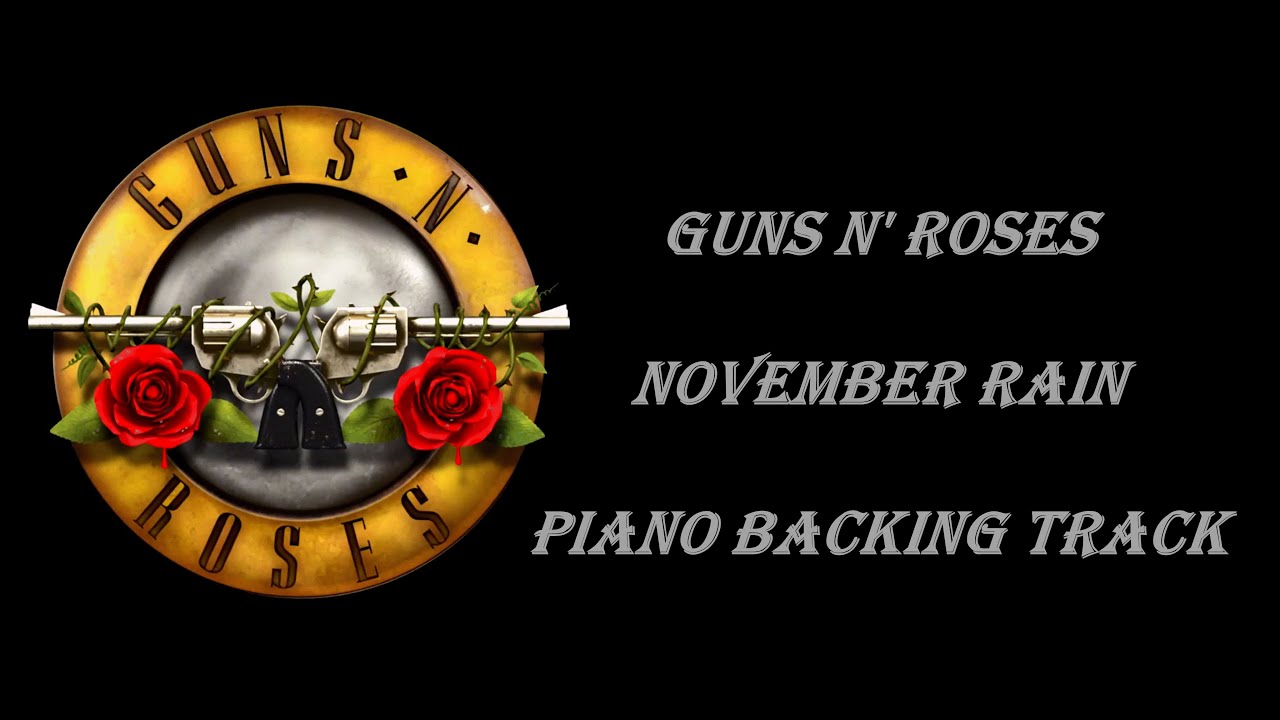 November Rain - Guns N' Roses | Piano Backing Track