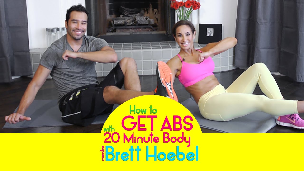 How to get abs w/ Brett Hoebel | Natalie Jill