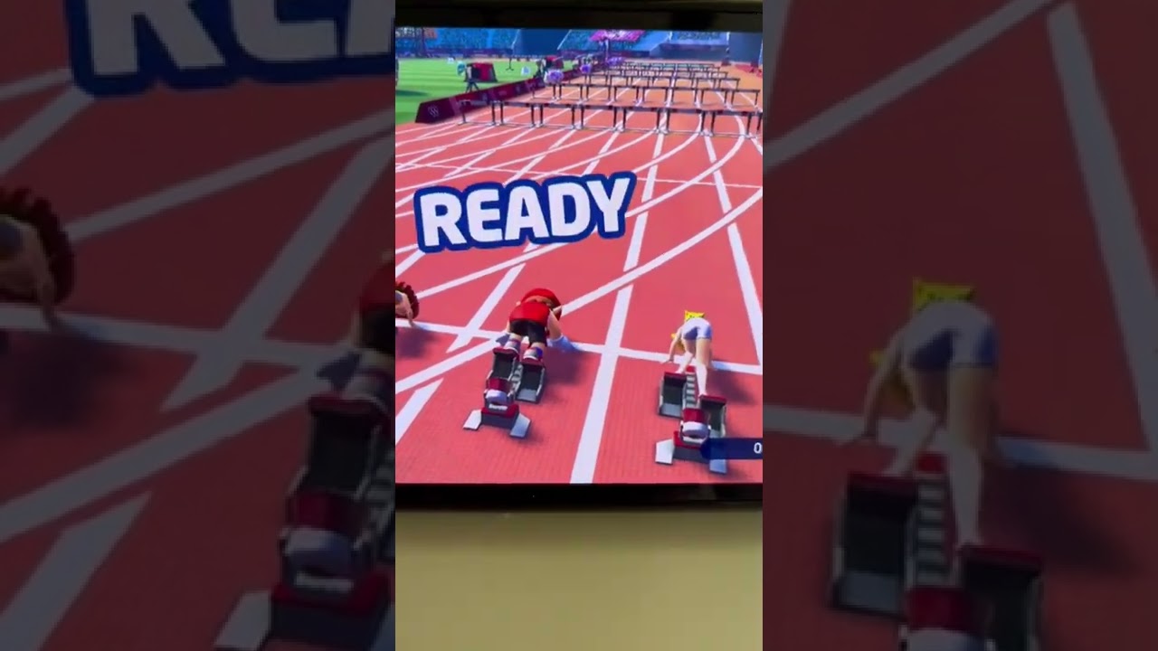 Mario and sonic Olympic Games on Nintendo switch
