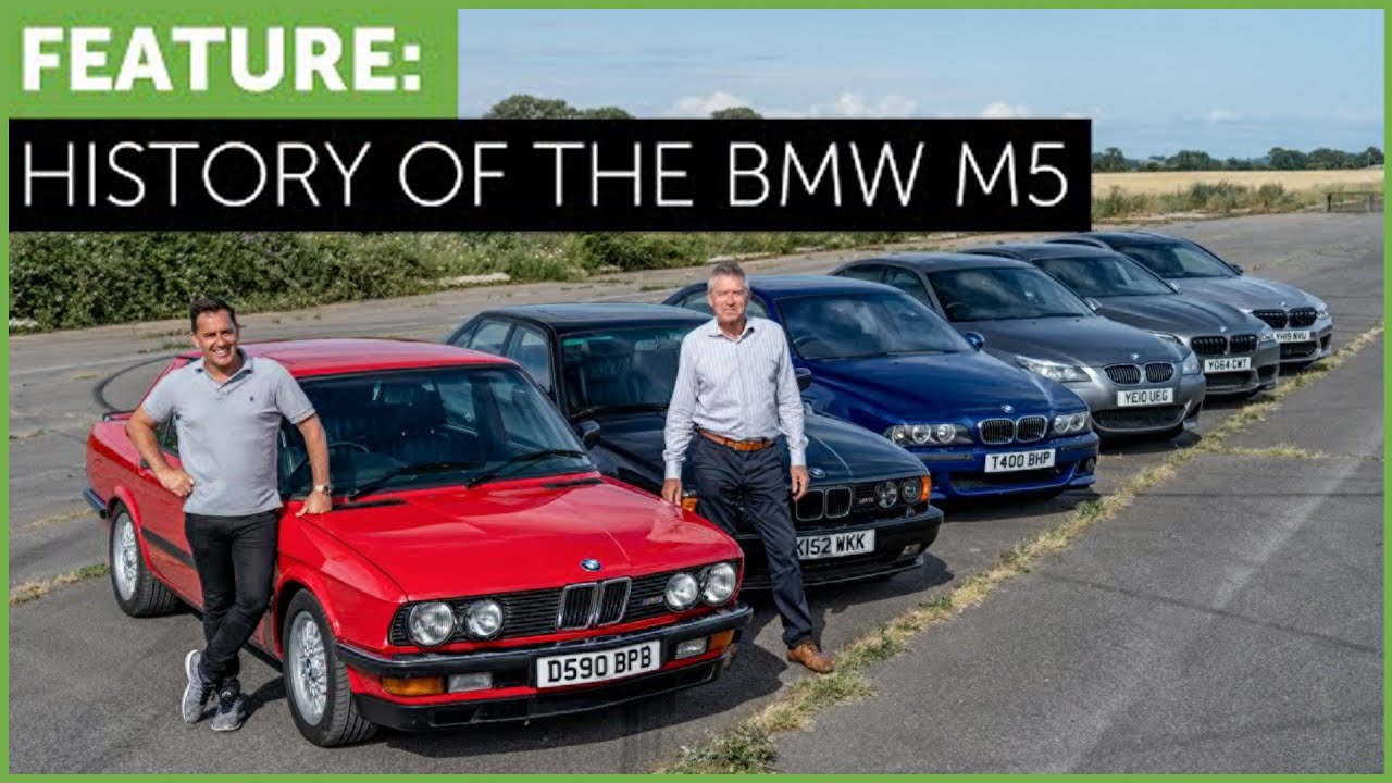 Полная история BMW M5 — от E28 до F90