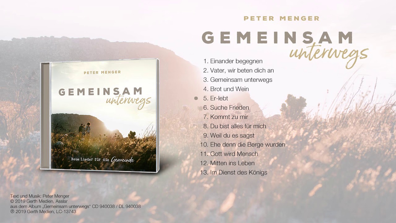 Gemeinsam unterwegs - Neue Lieder für die Gemeinde (Album Player)