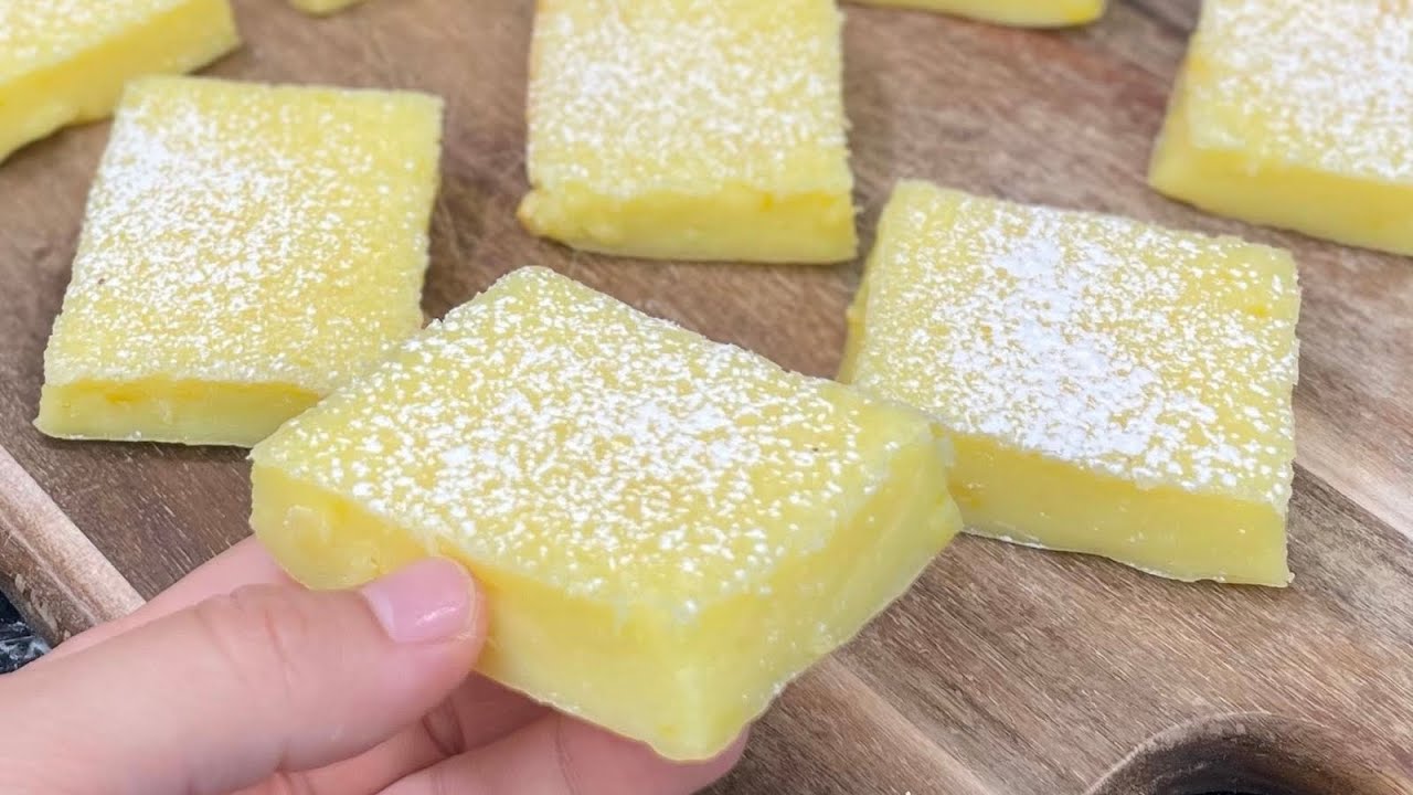 2 Citrons pour ce dessert frais et l&eacute;ger 🍮🍋 Sans beurre, Sans farine et Sans g&eacute;latine