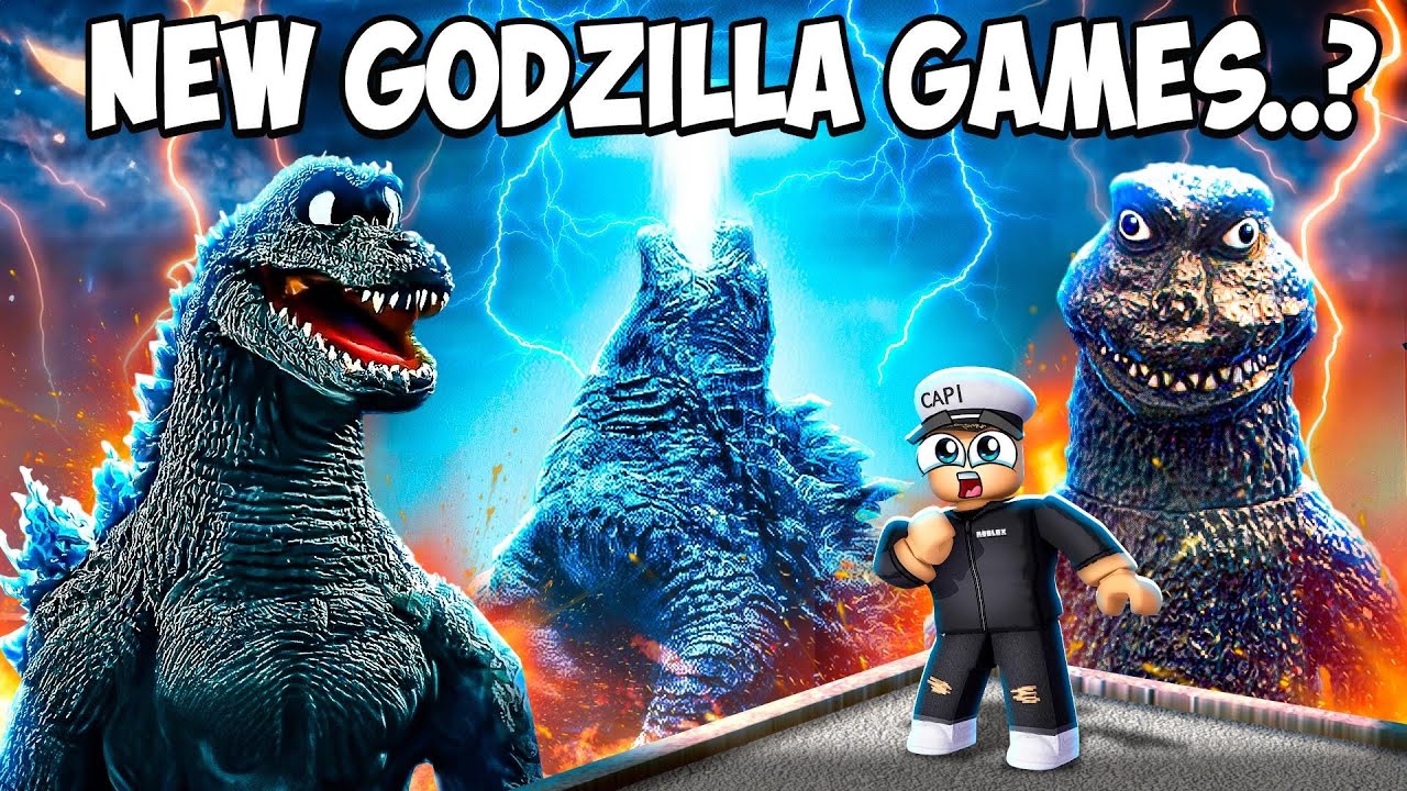 Finding NEW GODZILLA Games in ROBLOX