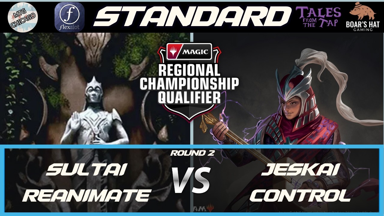 Sulai Reanimate VS Jeskai Control [RCQ Standard Round 2]