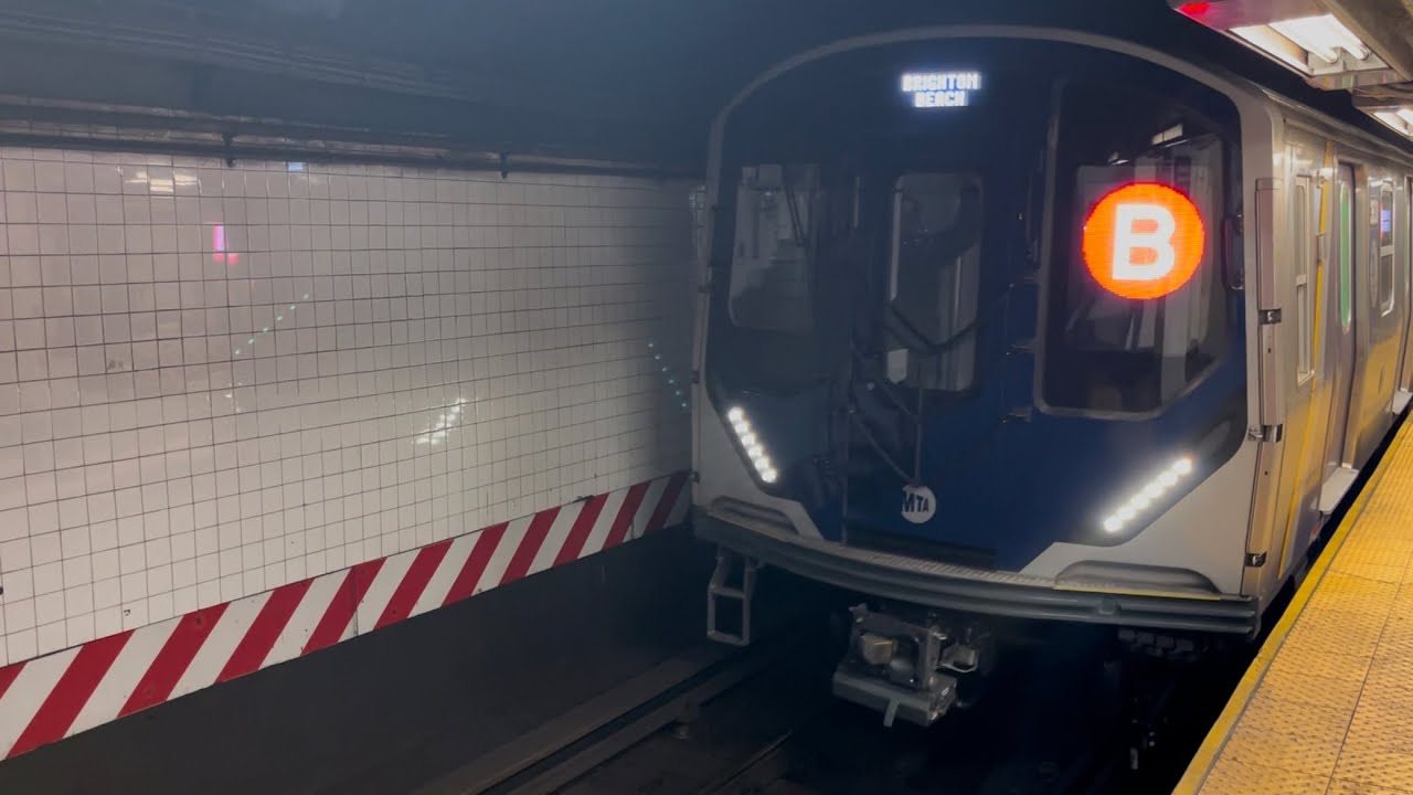 MTA: Kawasaki R211A (B) Trains Doubled At Atlantic Avenue-Barclays Center Station (11/26/2025)