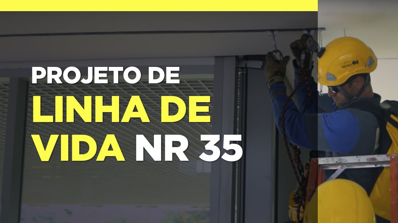 Linha de vida - Dispositivo de ancoragem NBR 16325
