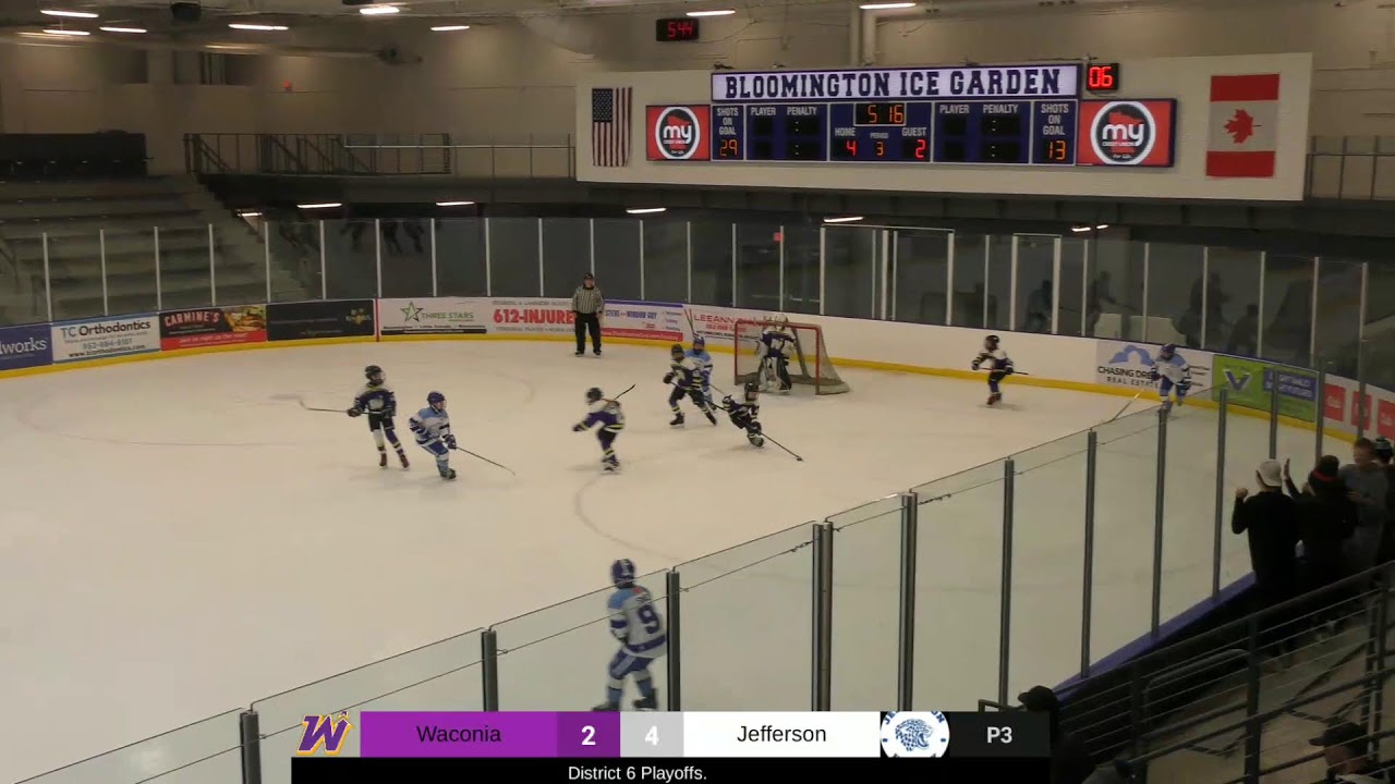 #77 Waconia Squirt A vs #61 Jefferson PLAYOFFS