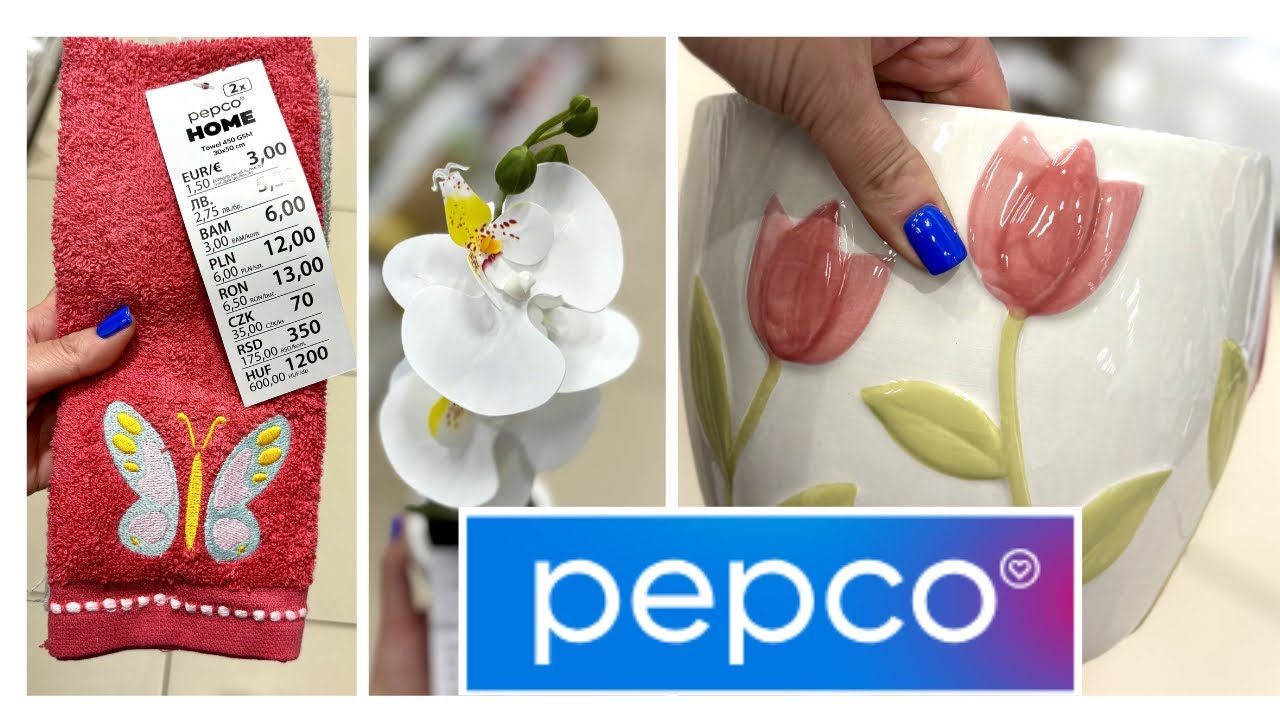 🛍️PEPCO 🌸przegląd p&oacute;łek 🎀kolorowe ręczniki 🆕
