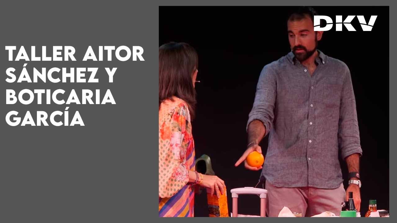 Taller Aitor Sánchez y Boticaria García en TEDxMadrid |Charlas TEDx de alimentación |DKV Seguros.