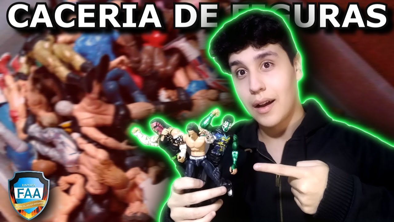 🔥 LA MEJOR CACERIA DE FIGURAS !!! 🔥 FIGURAS WWE , DC MULTIVERSE , MARVEL Y MAS !!! JUNTADA FAA