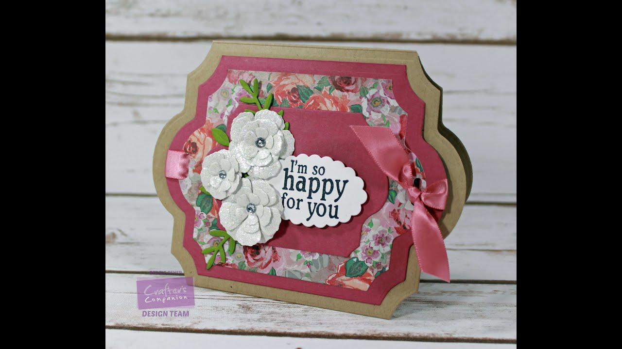 How to Use the Die'sire Ruth Create A Card dies