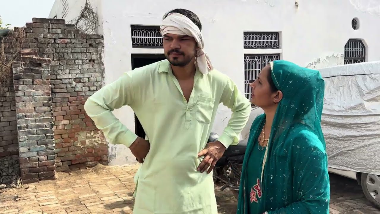 गैस खत्म… और रिश्ते भी! 😳 | उपलों के लिए हुआ झगड़ा #villagecomedy #villagelife #nandubaba 
