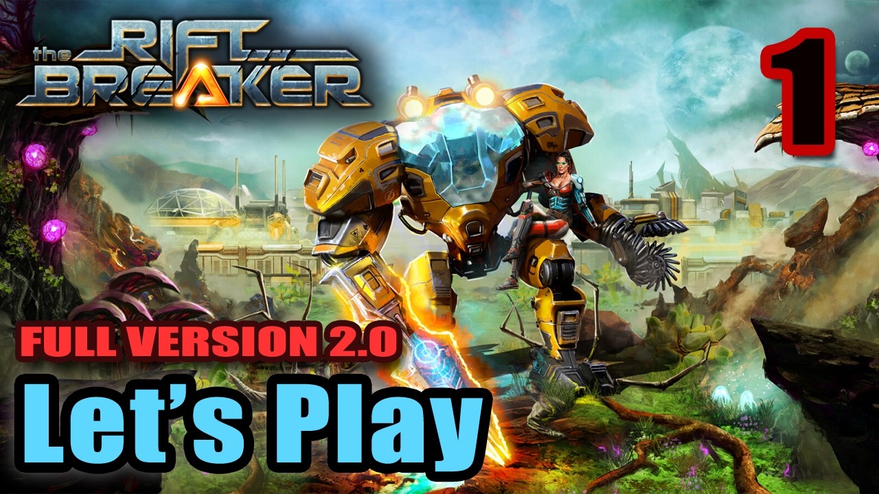Amazing Survival Open World Base Builder - New Campaign Feature - The Riftbreaker - Full Gameplay
