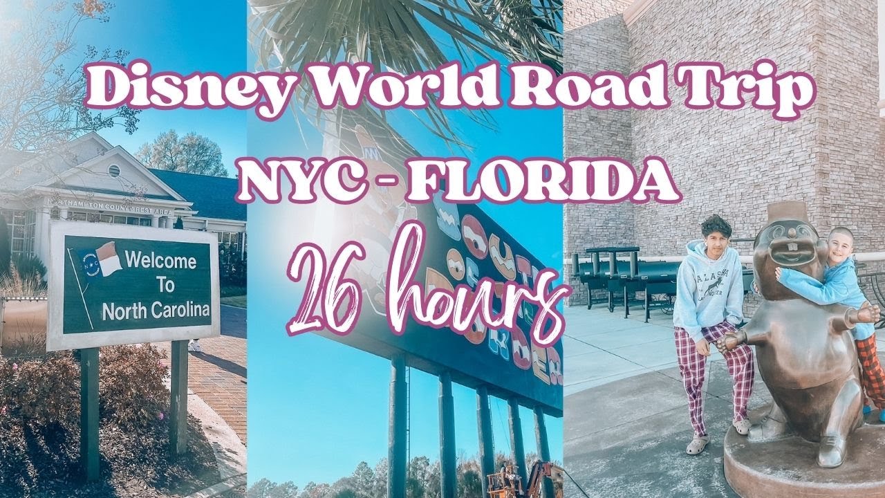 26 HOUR ROAD TRIP TO DISNEY WORLD | Disney World Travel Day November 2024
