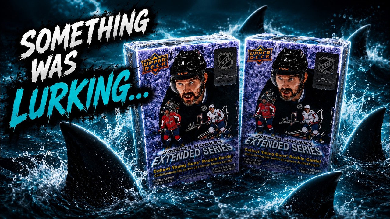 Upper Deck 24-25 Hockey Extended Series Retail Blaster Box Rip x2!