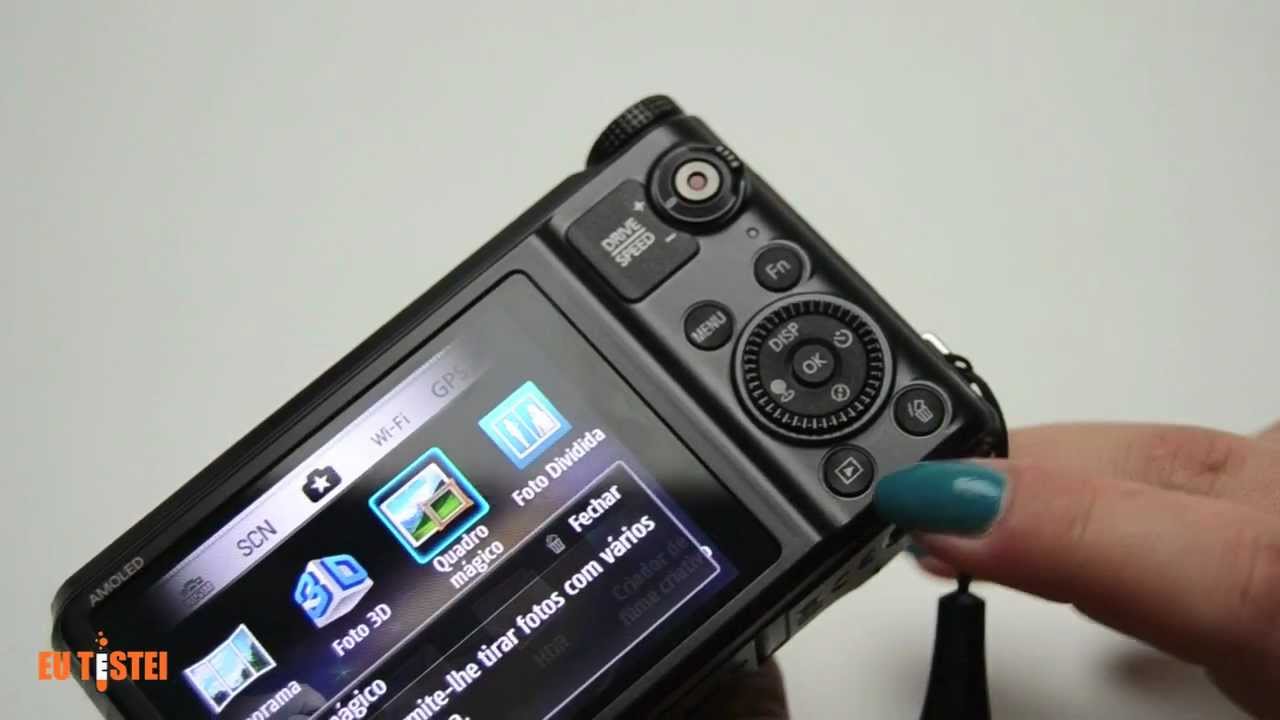 Câmera Samsung WB850F - Resenha Brasil