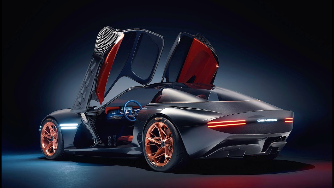 Genesis Essentia electric coupe concept revealed at NYIAS 2018