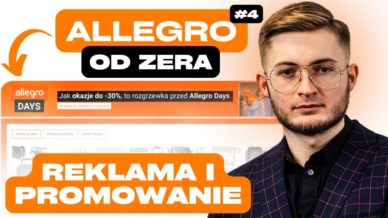 Jak wypromować ofertę na Allegro? ALLEGRO OD ZERA #4 | REKLAMA I PROMOWANIE