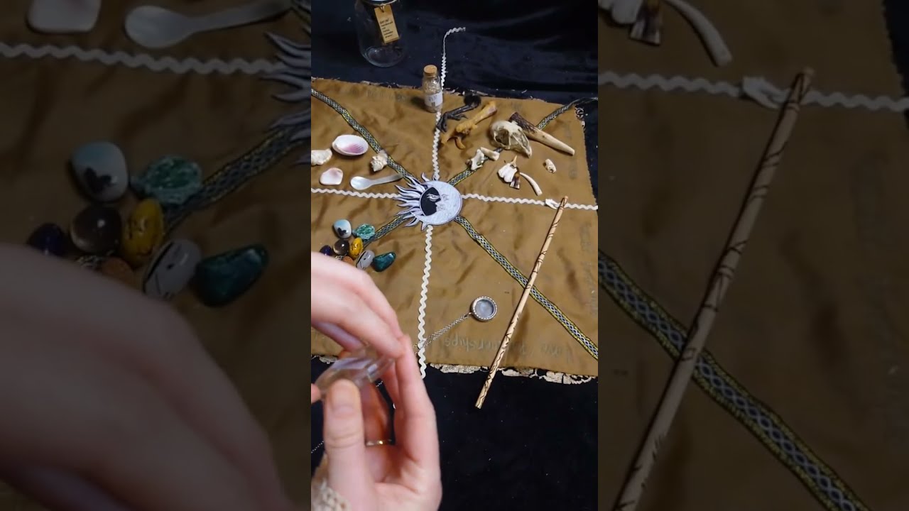 🦴🐚💎 BONE SHELL & CRYSTAL READING WITH ETHICALLY SOURCED ANIMAL BONES 💕 