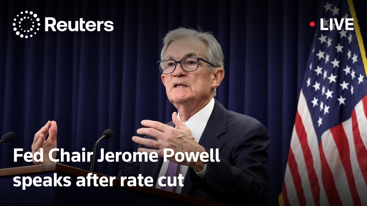 LIVE: Federal Reserve Chair Jerome Powell speaks after rate cut