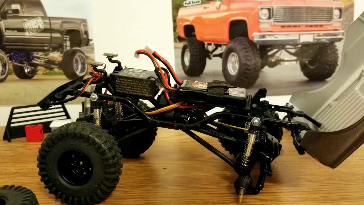 Scx24 plus five millimeter shafts&spacers!