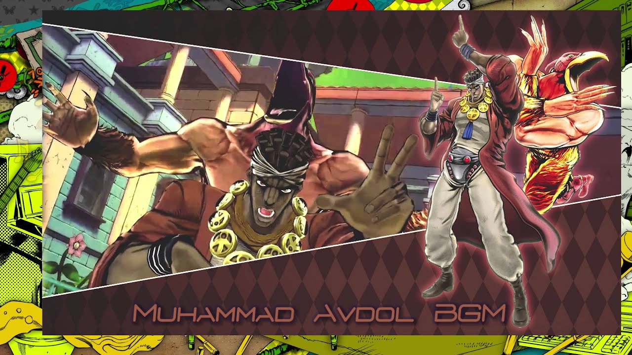 JoJo's Bizarre Adventure: Eyes of Heaven OST - Muhammad Avdol Battle BGM