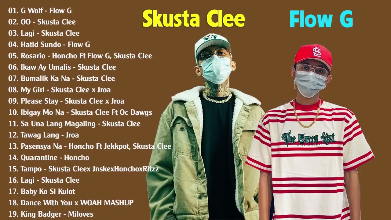 Top 100 Trending Rap OPM Songs 2022 August - Ex Battalion , Skusta Clee , Flow G , King Badger