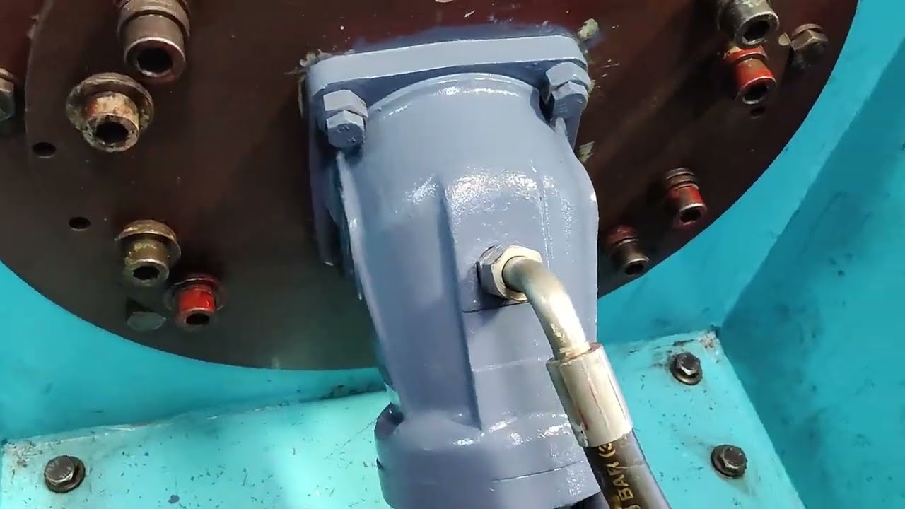 Uchida - Rexroth A2FM180/6.1W Hydraulic Motor Testing | Tsuji Crane