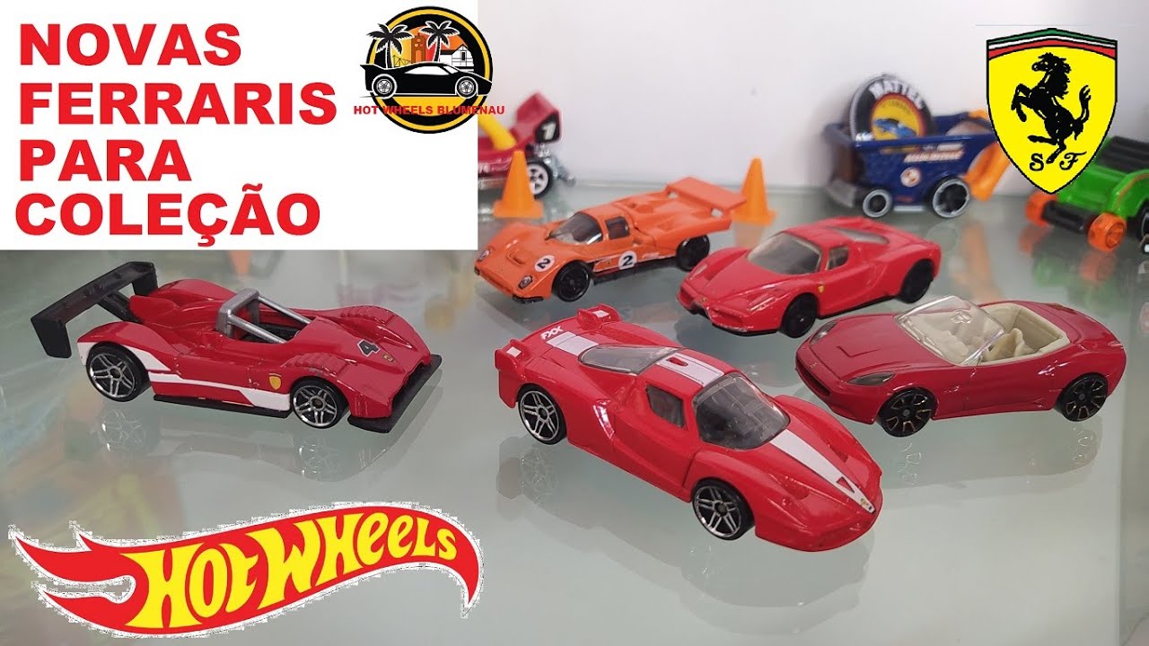 NÃO TEM COMO PARAR DE COLECIONAR FERRARI HOT WHEELS MAINLINE