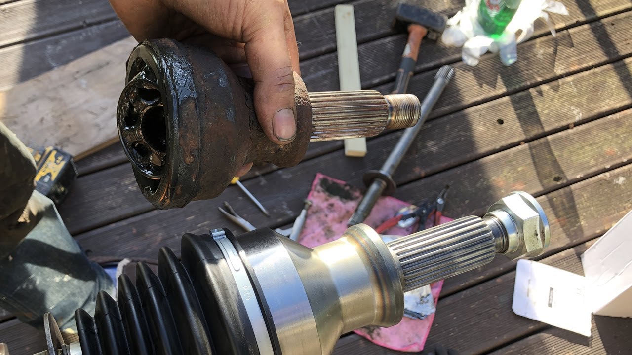 Land Rover Discovery 2 TD5 Front Constant Velocity CV Joint Removal and Replacement How To #td5