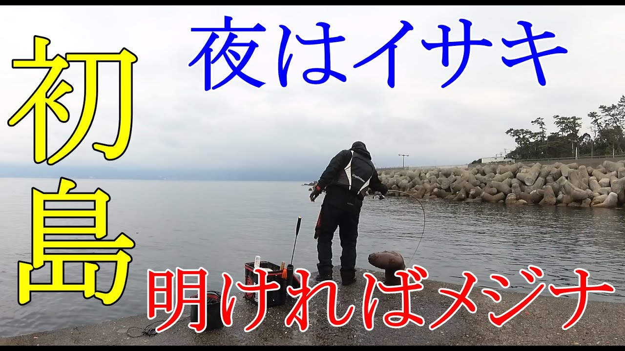 【初島】今回は夜釣りがメインです！2020年7月中旬