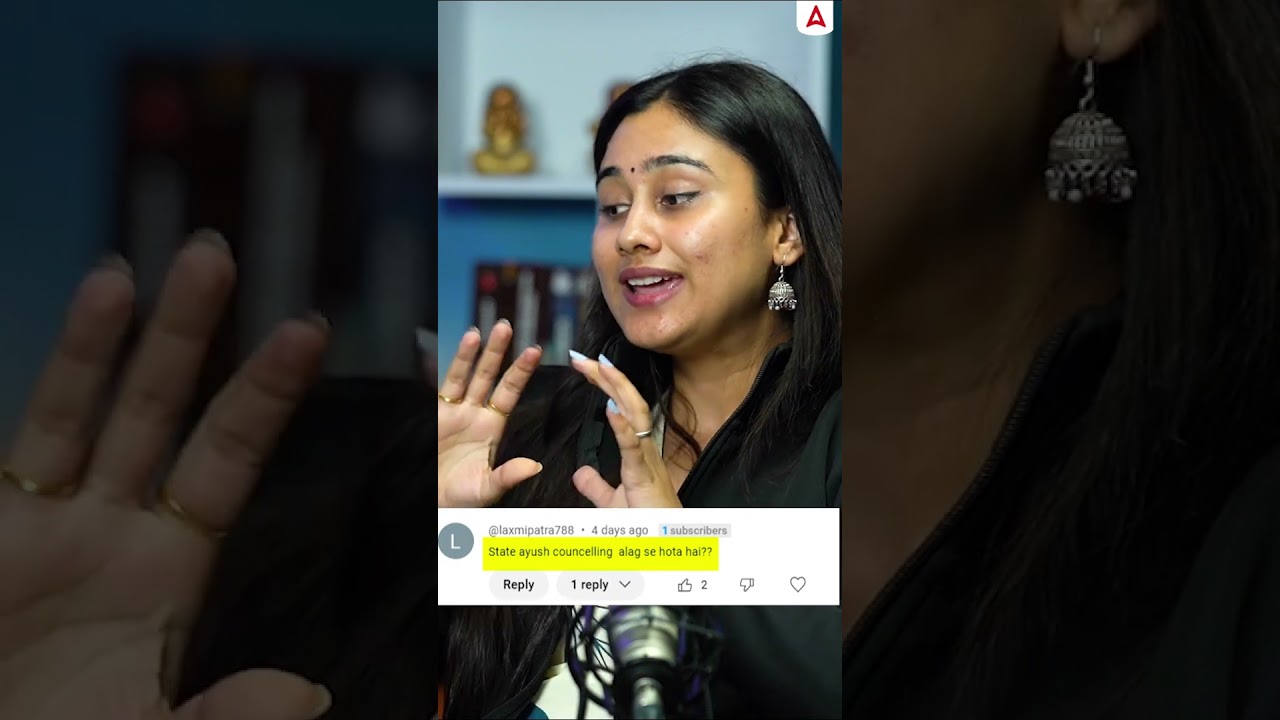 State AYUSH Counselling Alag Se Hota Hai? Answered by Bharti Singh for NEET Counselling!