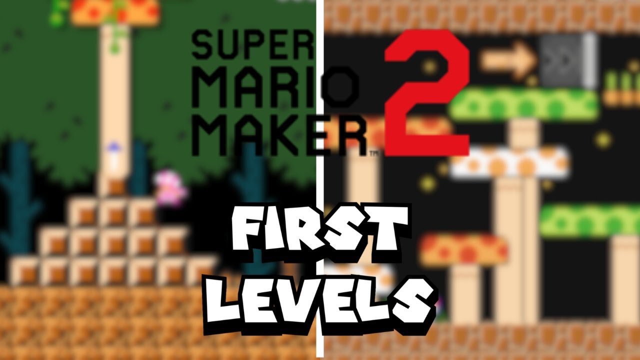 The FIRST LEVELS I made on Mario Maker 2 (Part 3)