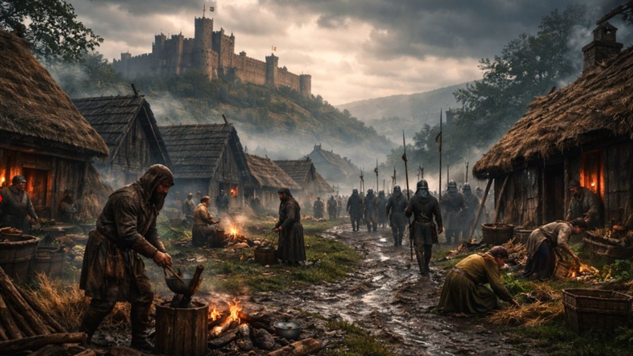 Experience Life in Medieval Britain | 24 Hours of Survival in a Divided Kingdom