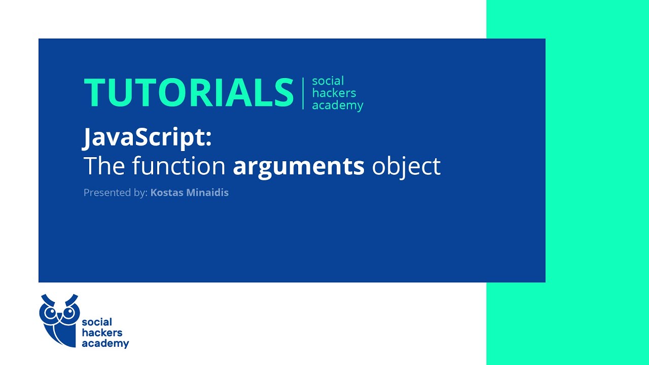 The Function arguments object in JavaScript and its uses